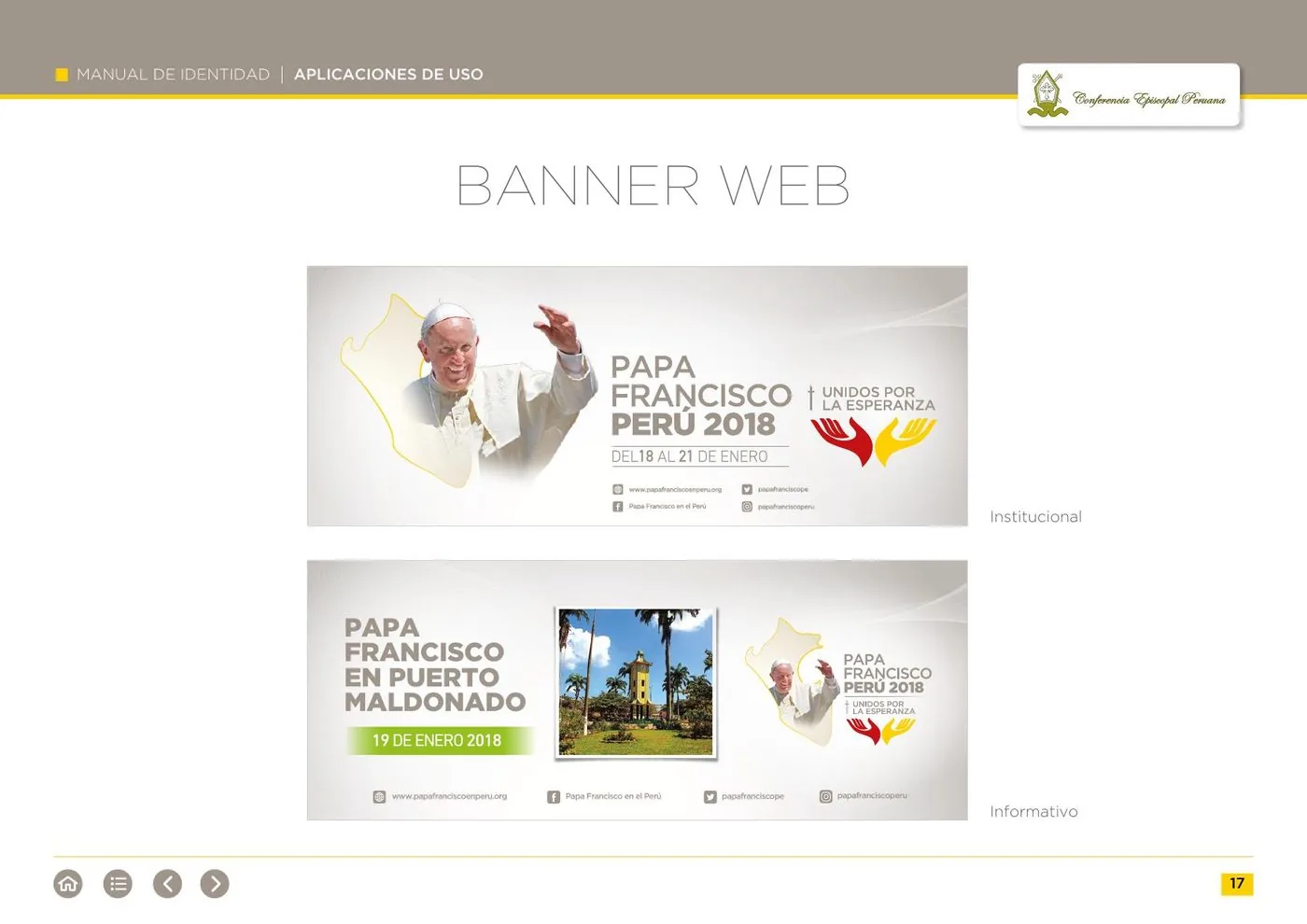Página del manual con banners web institucional e informativo.