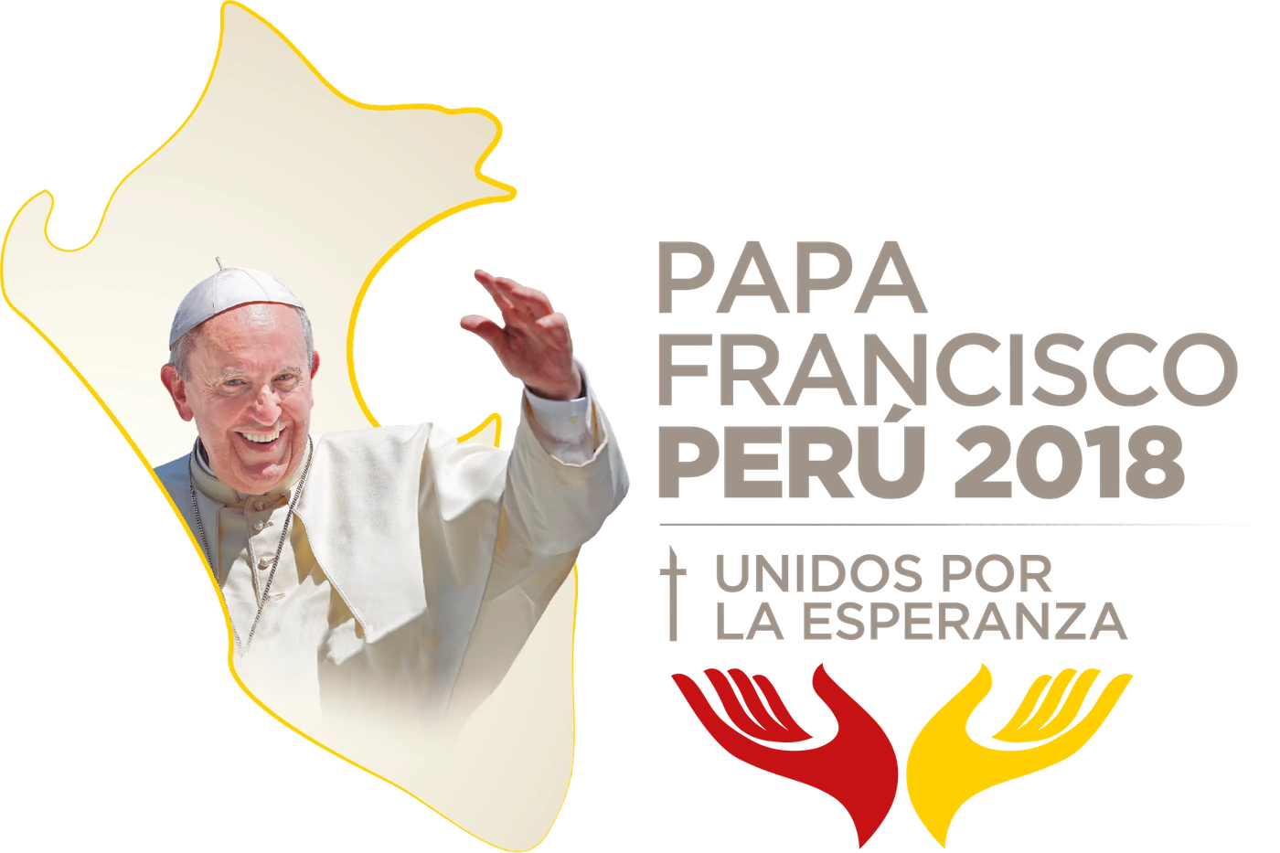 Logotipo oficial de la visita del Papa Francisco al Perú 2018