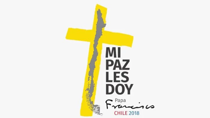 Logotipo visita papal Chile 2018