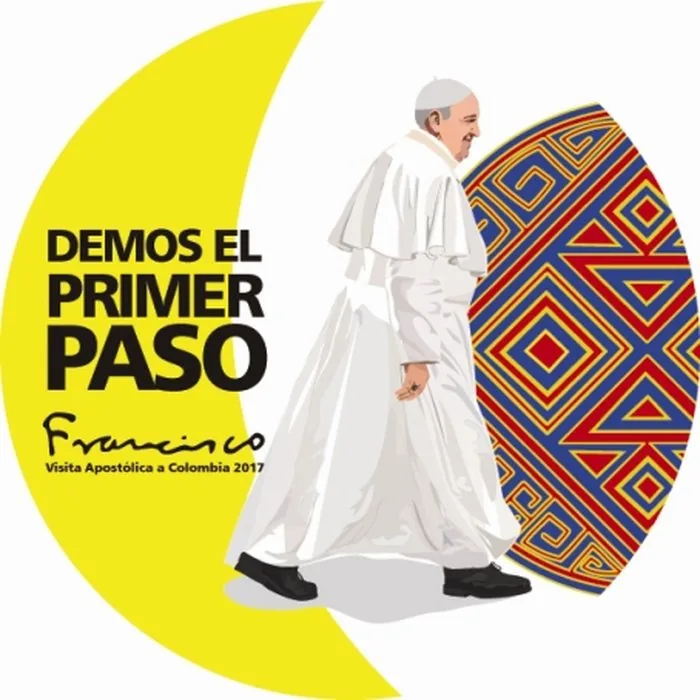 Logotipo visita papal Colombia 2017