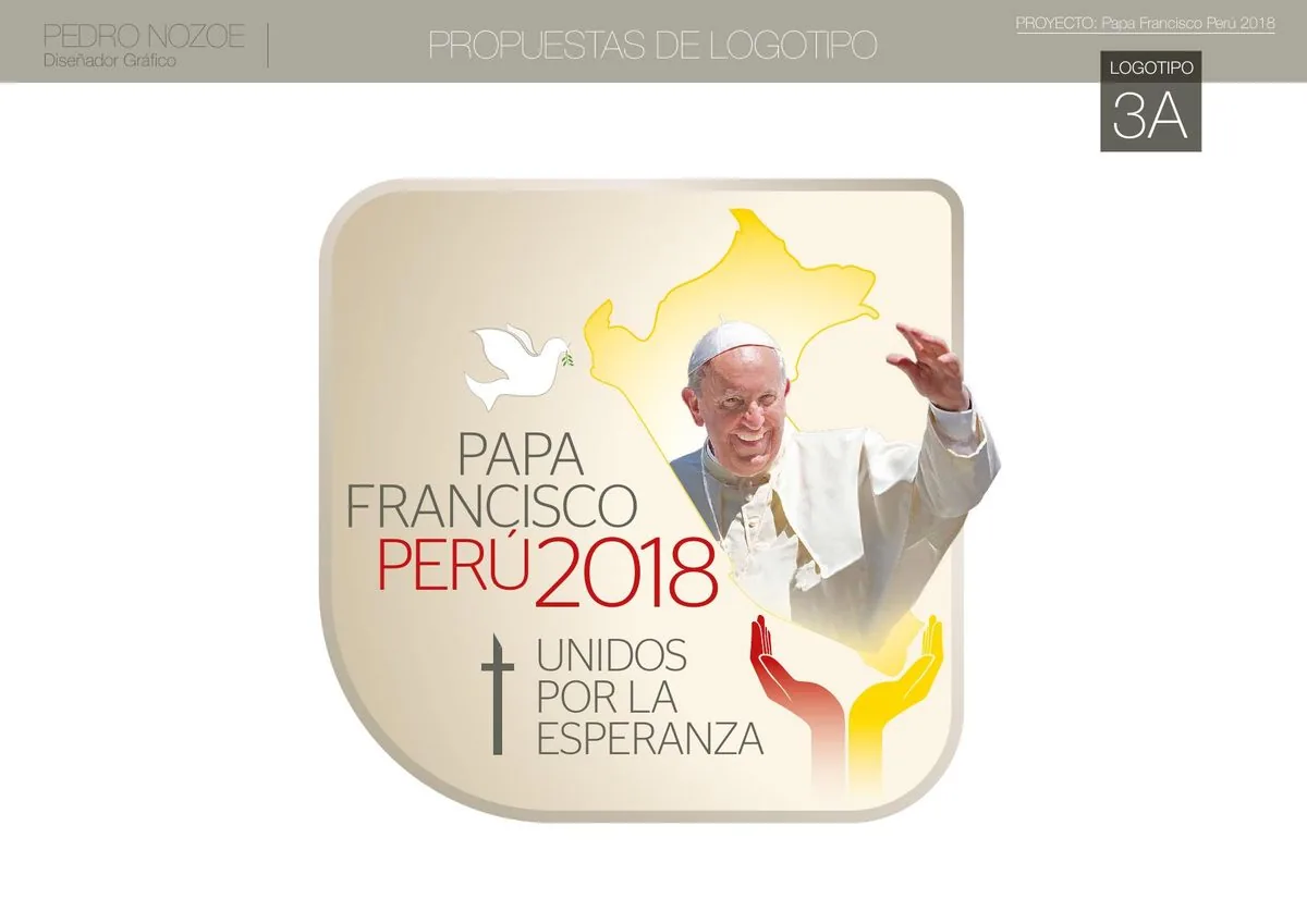 Tabla de presentación del logotipo 3A