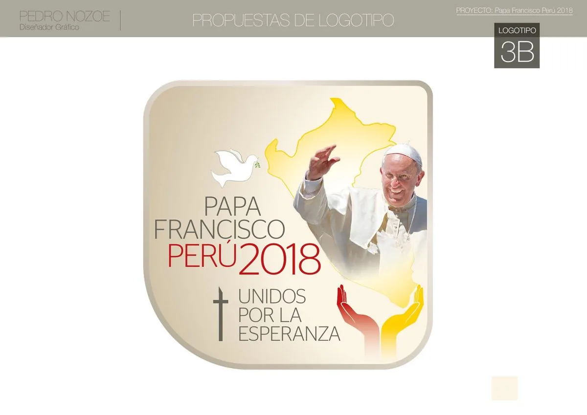 Tabla de presentación del logotipo 3B