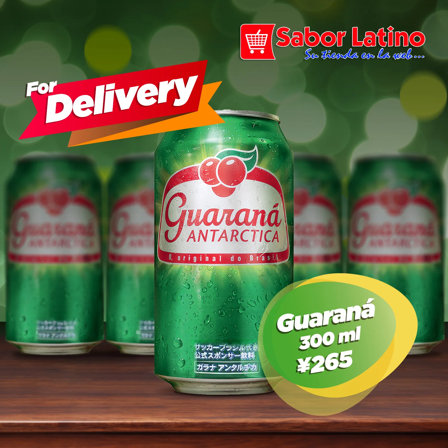 Guaraná — promoción de venta de bebida