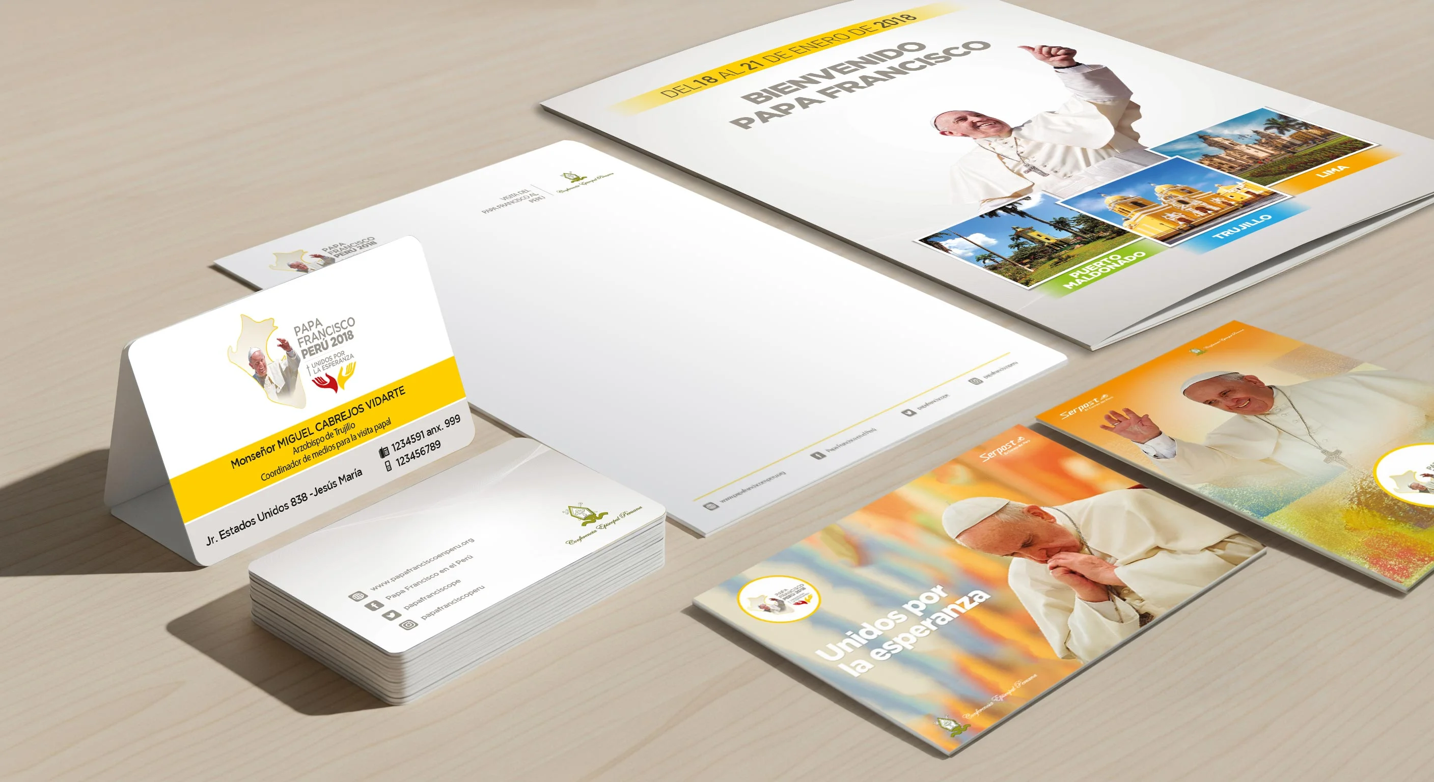 Papa Francisco — identidad editorial