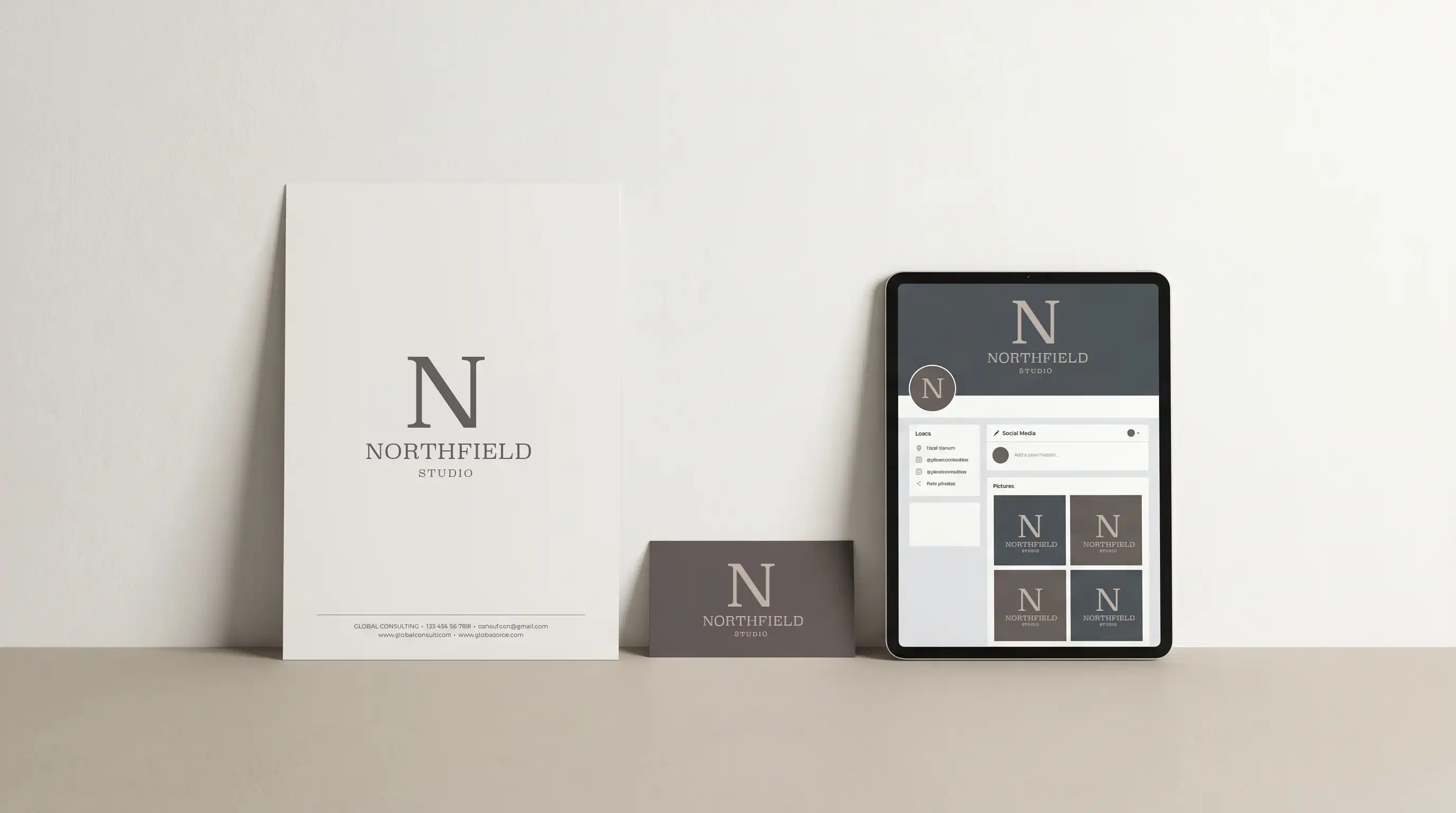 Diseño: producción del sistema visual completo