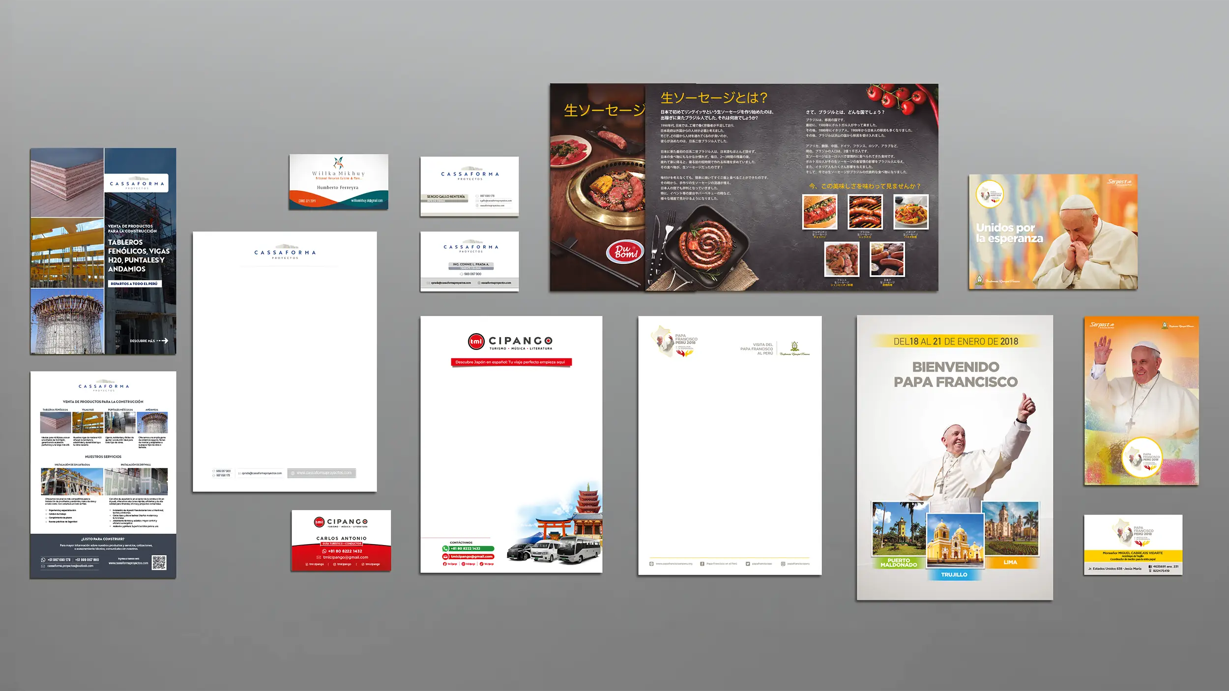 Contenido gráfico — campañas, decks y brand kits
