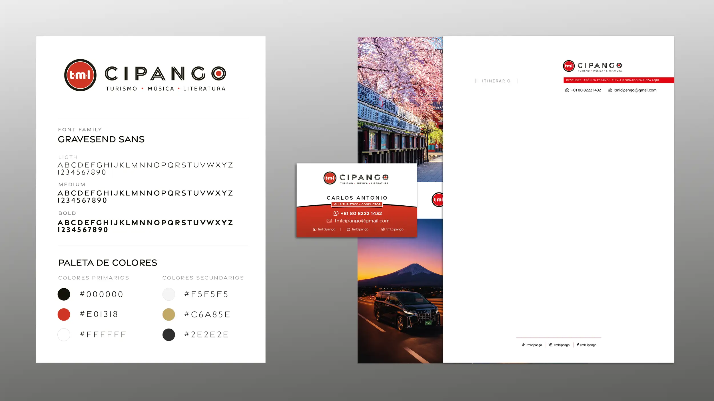 Identidad de marca — sistema visual completo