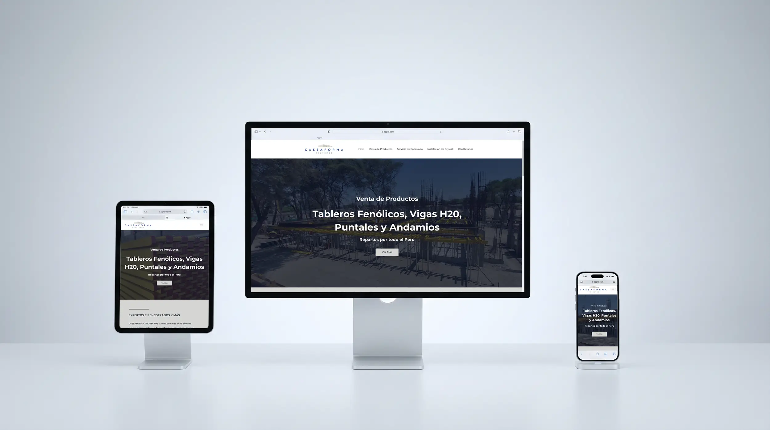 Diseño web — sitios institucionales y landing pages