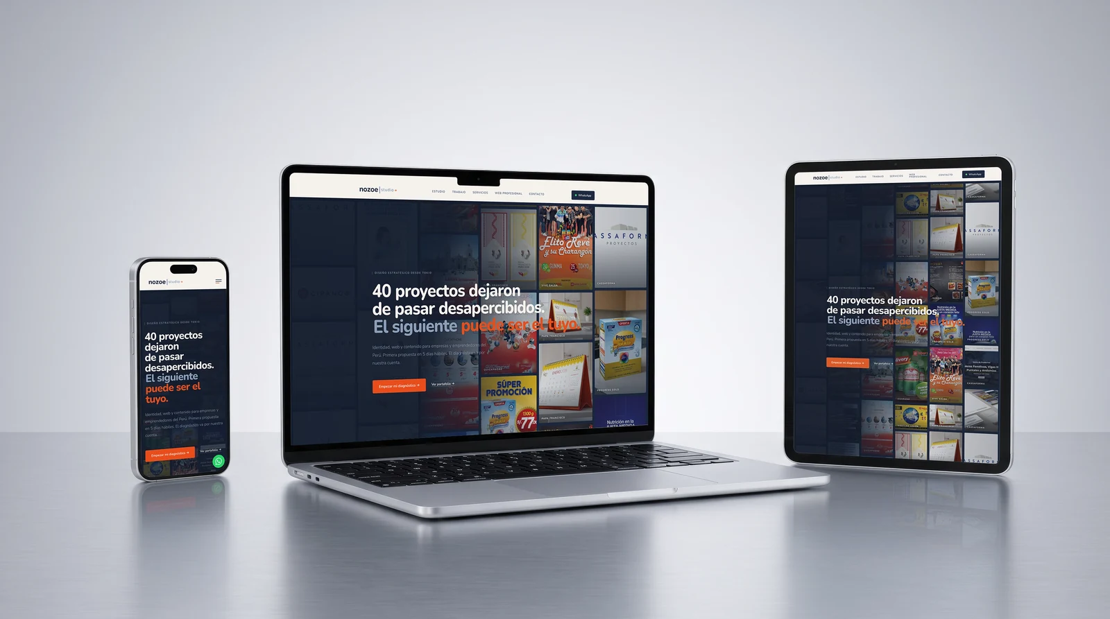 Diseño web — sitios institucionales y landing pages